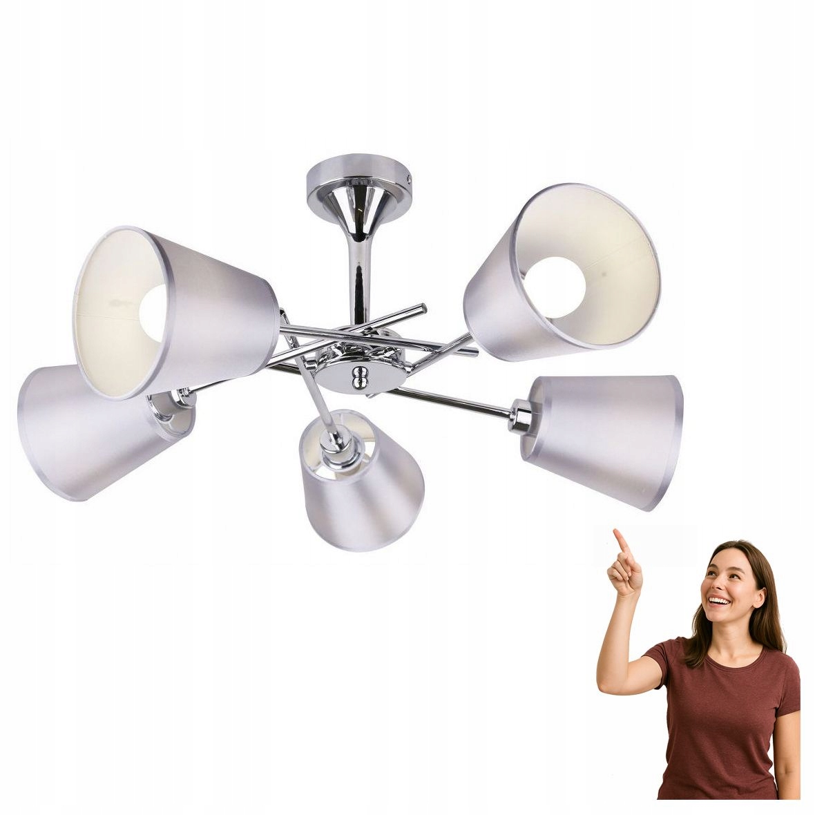 Stropná lampa Vox 35-70630 Candellux