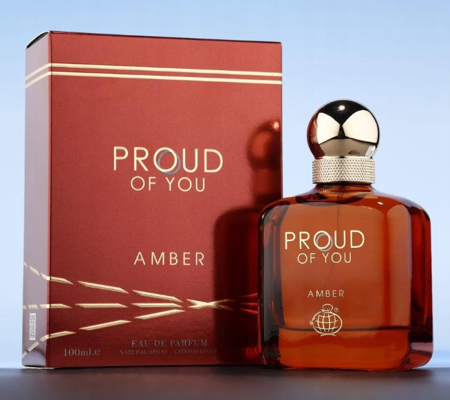 Fragrance World Proud of You Amber Parfémovaná voda Unisex 100 ml