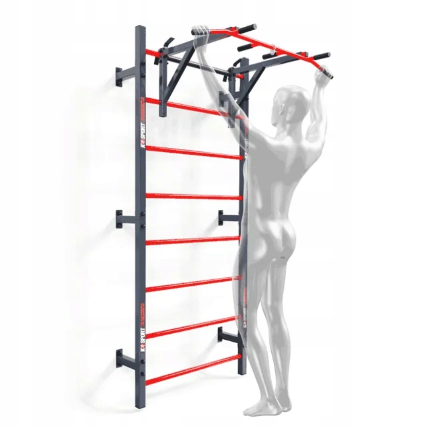 ZESTAW DO ĆWICZEŃ DRĄŻEK PORĘCZ DRABINKA SIŁOWNIA TRENING NA PREZENT EAN (GTIN) 5907618100854