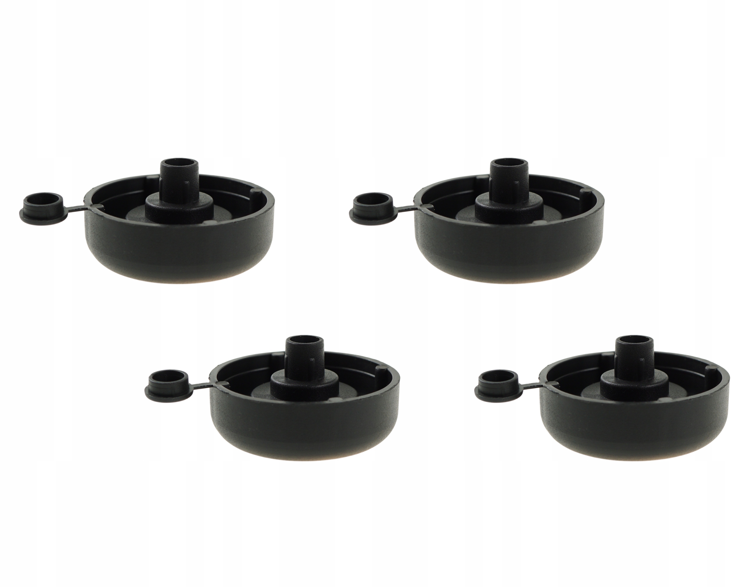 

4x Stopka nóżka meblowa regulowana do mebli czarna