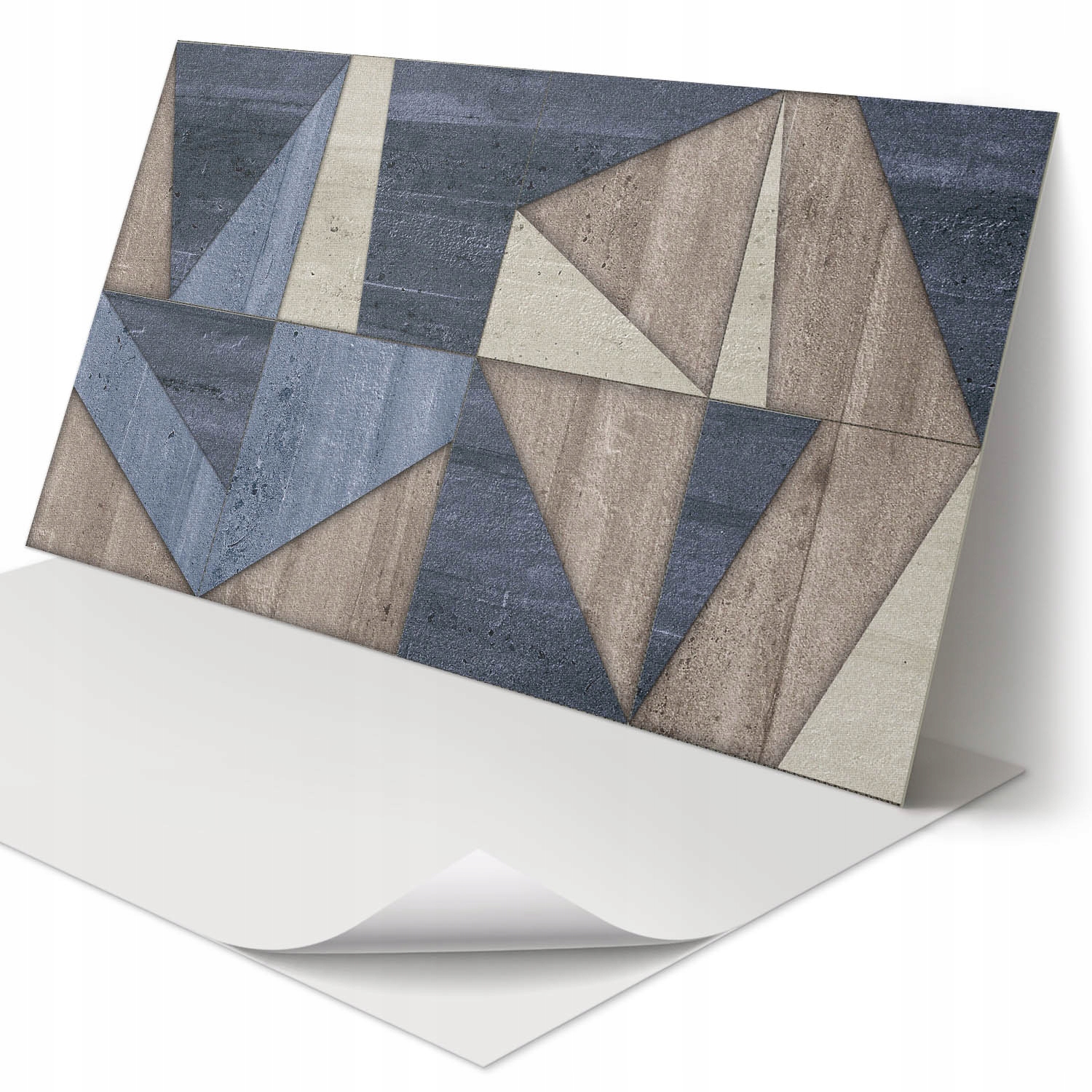 Nástěnný Pvc panel Samolepicí Abstraktní geometrický vzor 100 x 50 cm