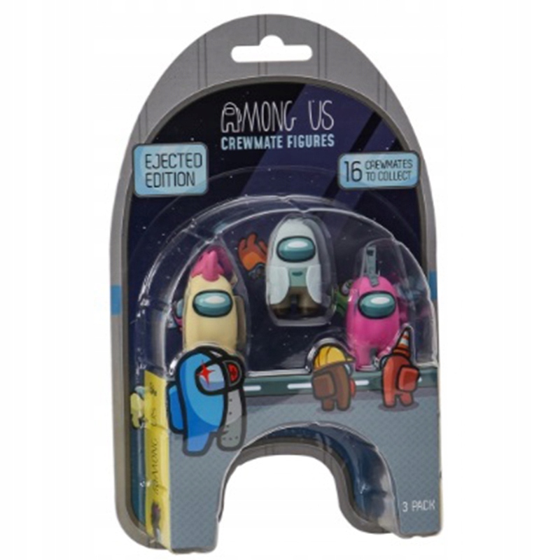 

Among Us Seria 3 Zestaw Figurek 3 Pak z Gry Wzór 4