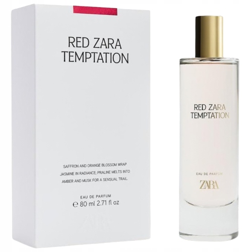 Perfumy Zara Red Temptation Eau De Perfum 80ml Oryginalne Piękne