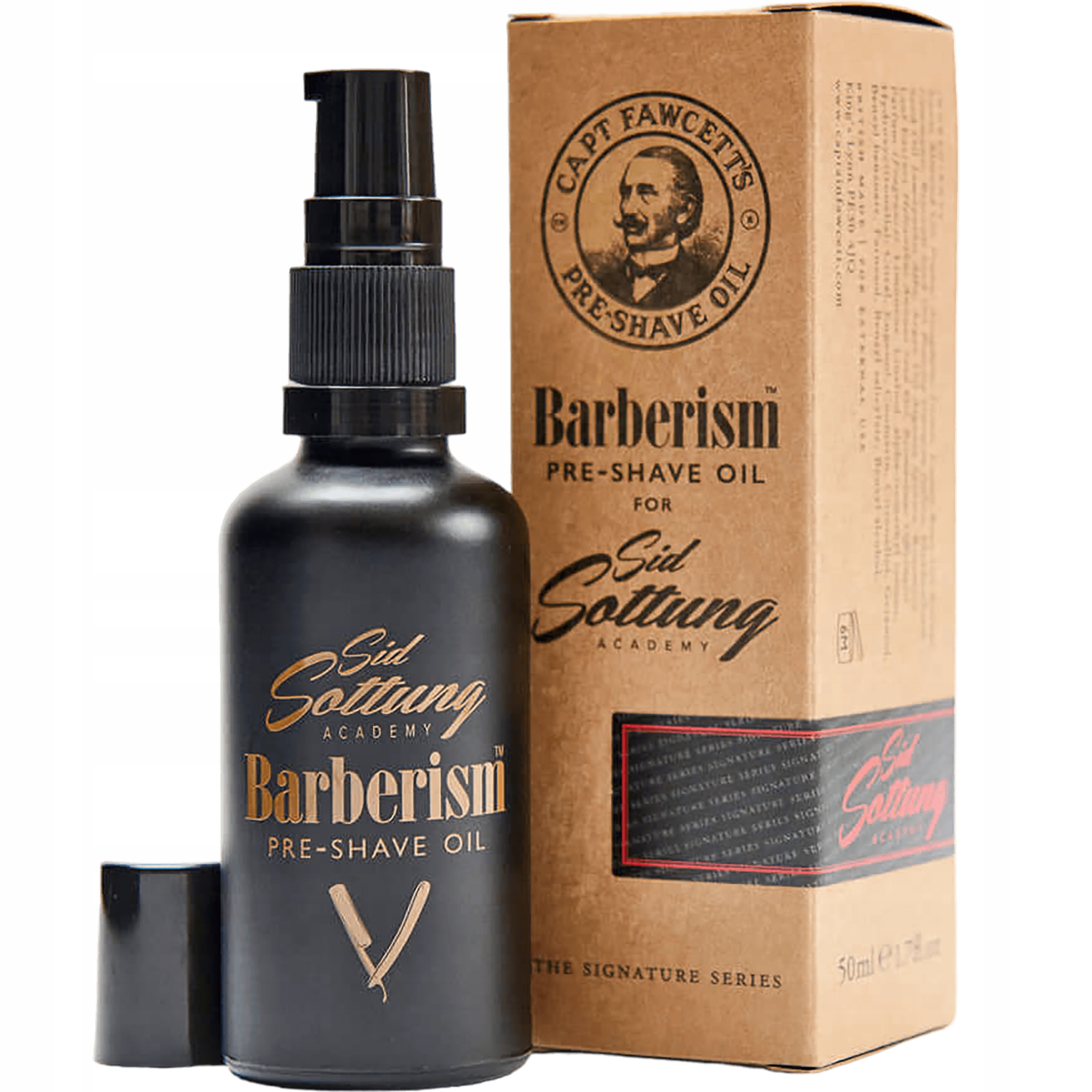 Captain Fawcett Barberismový olej před holením 50