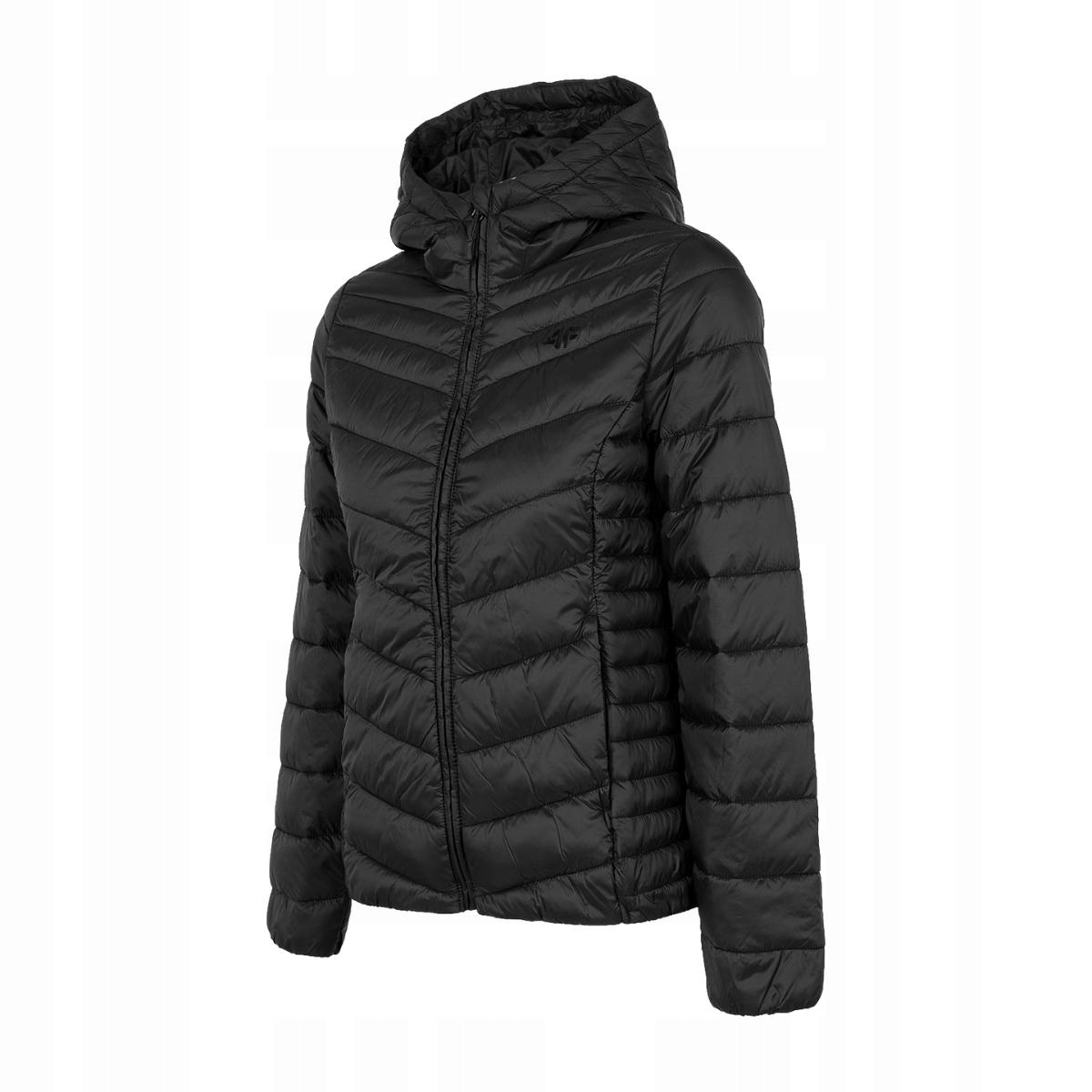 Dámská jarní bunda 4F Přechodná Kapuce Prošívaná péřová P003-20S-S