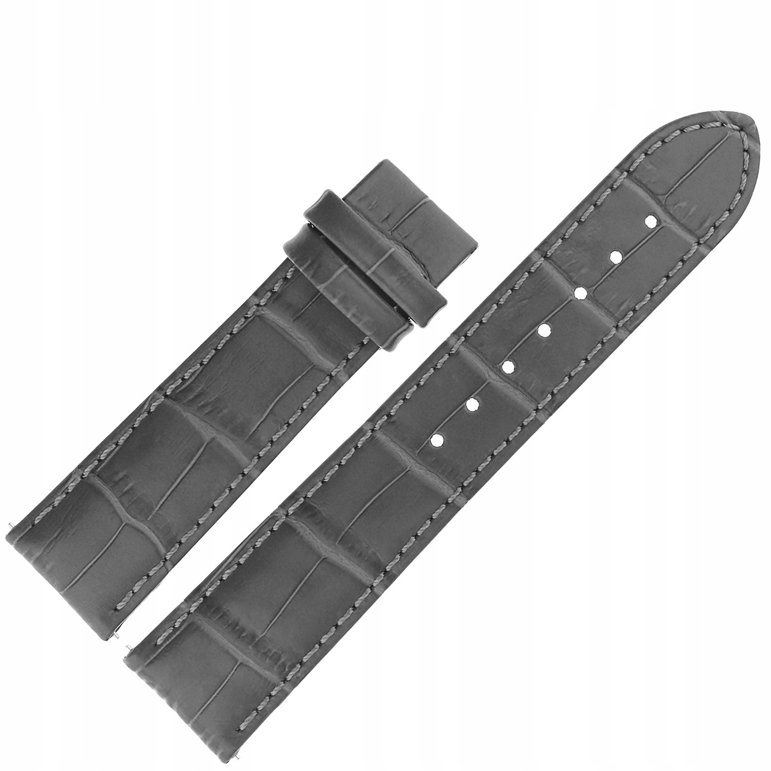 Pásek Douglas Day Date 41 (V.3.35) 20/18 mm šedý s šedou p. bez kl.