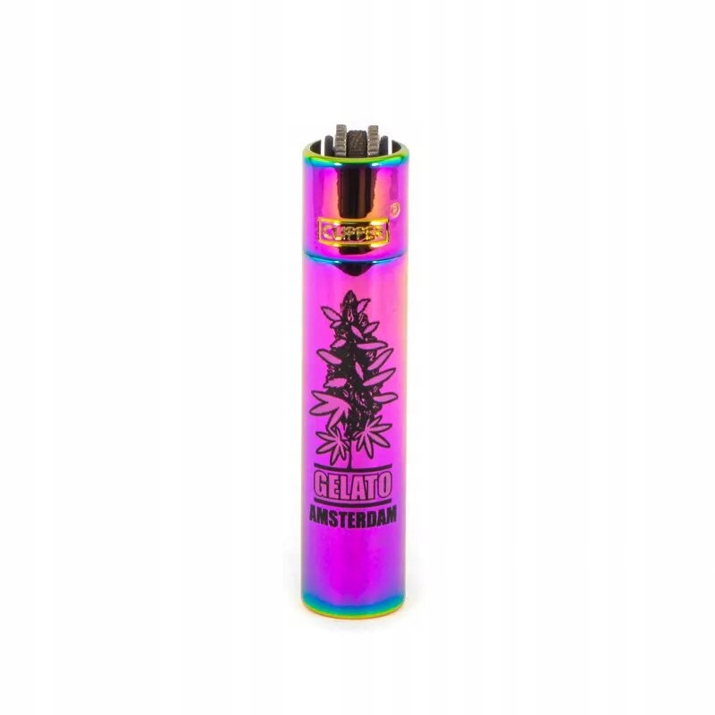 Zapalniczka Clipper metal Gelato Icy do bonga