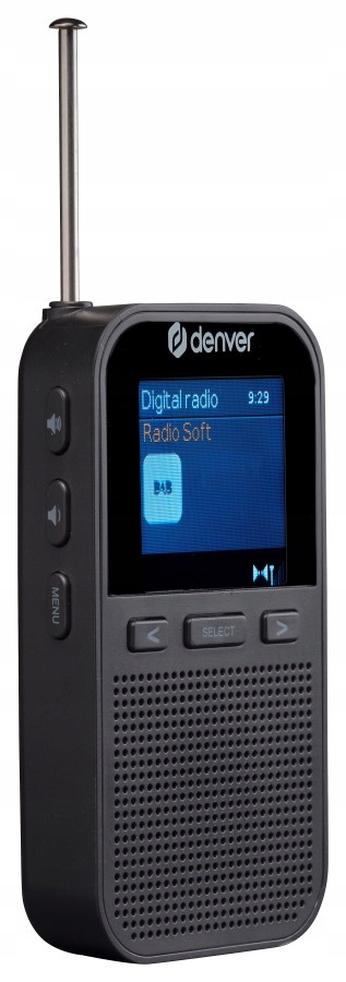 Kieszonkowe Radio bateryjne DAB+ FM Denver DAH-126 - Sklep, Opinie, Cena w