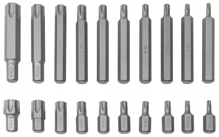 WKŁAD DO SZAFKI NARZĘDZIOWEJ BITY CORONA C1207 Waga produktu z opakowaniem jednostkowym 2.5 kg