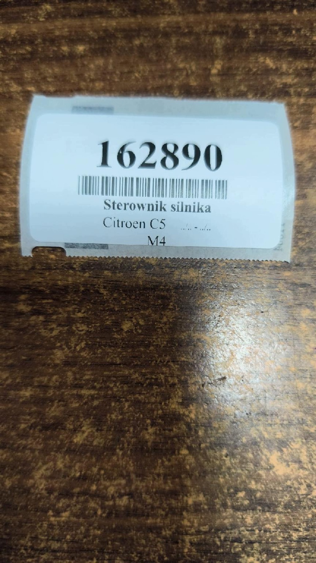 CITROEN C5 unité de commande électronique uce moteur 9645279980