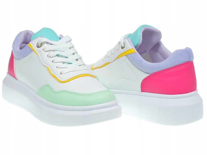 DAMSKIE BUTY SPORTOWE PLATFORMA PURPLE r.37 Marka inna