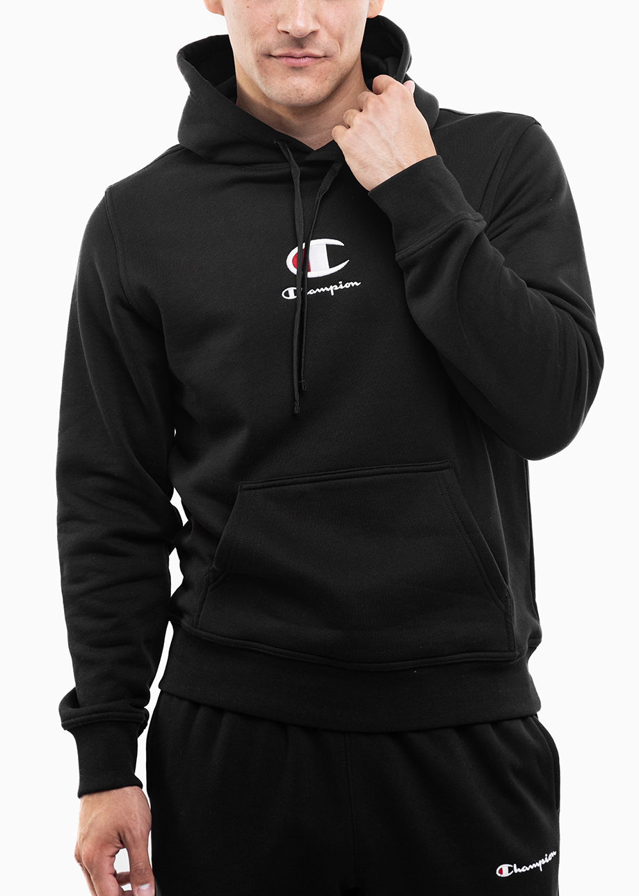 Champion pánská mikina s kapucí sportovní teplá a pohodlná teplá mikina vel XXL