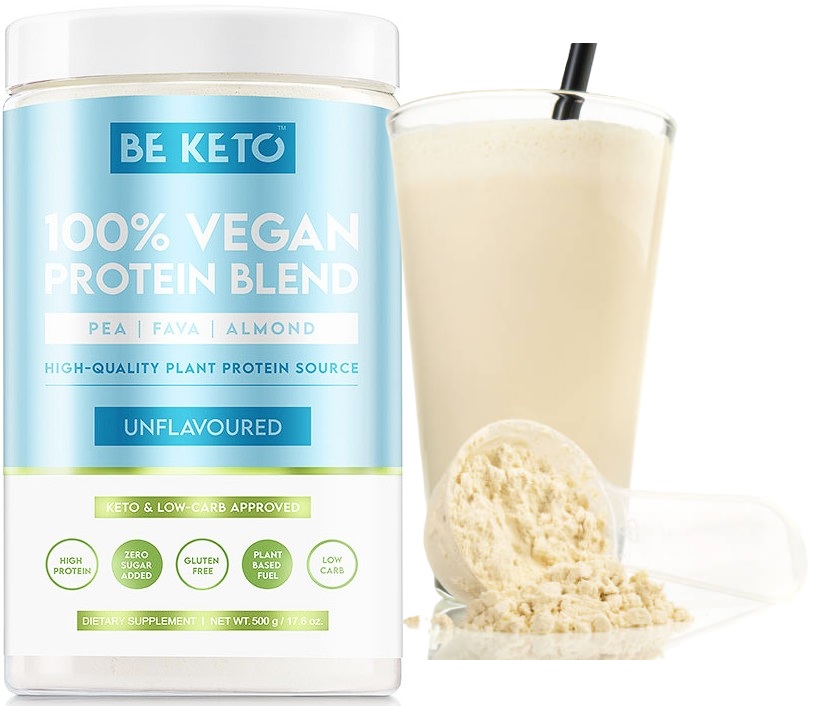 Veganské Bílkoviny bez příchuti 500 g BeKeto