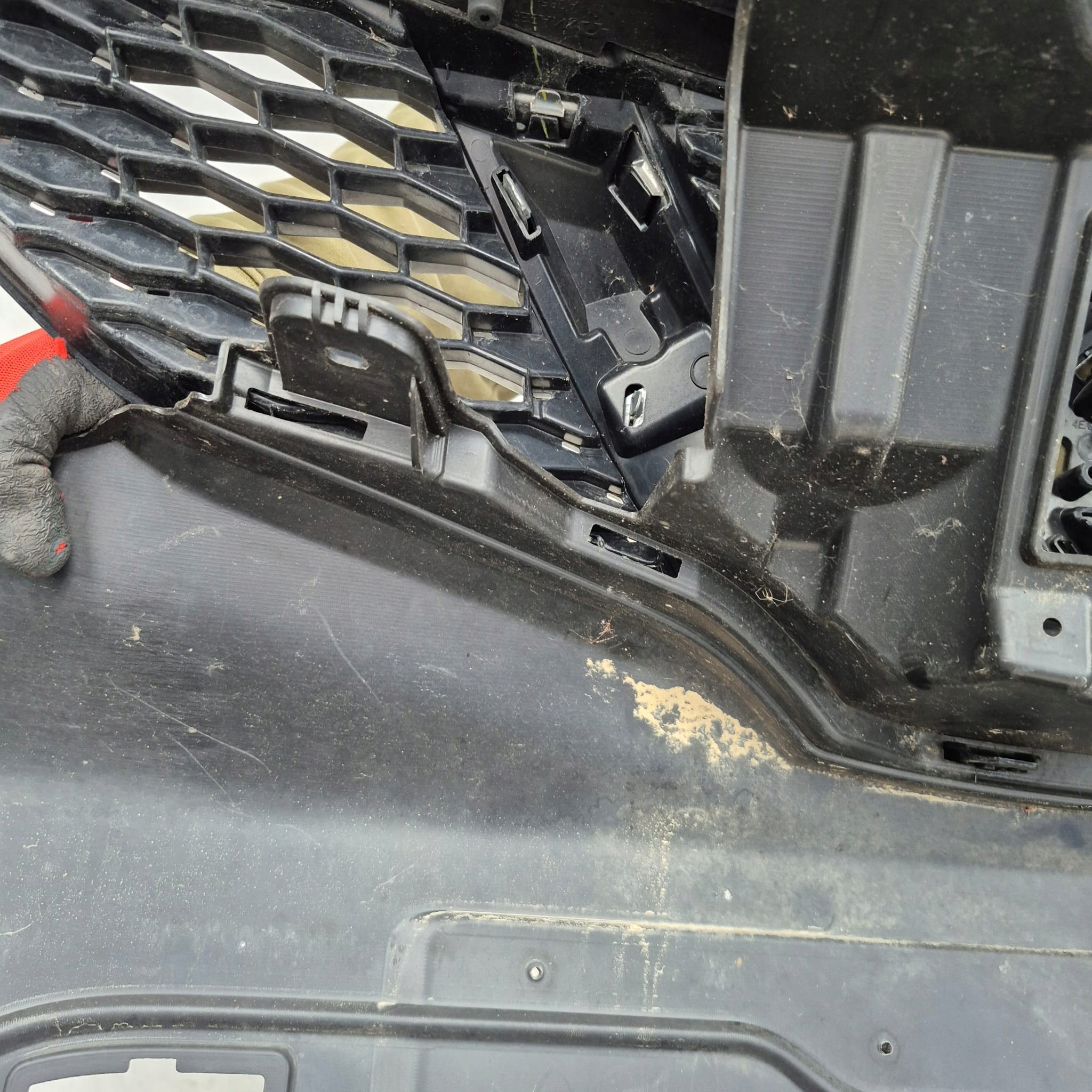 NISSAN QASHQAI II J11 13- bumper front front SPR