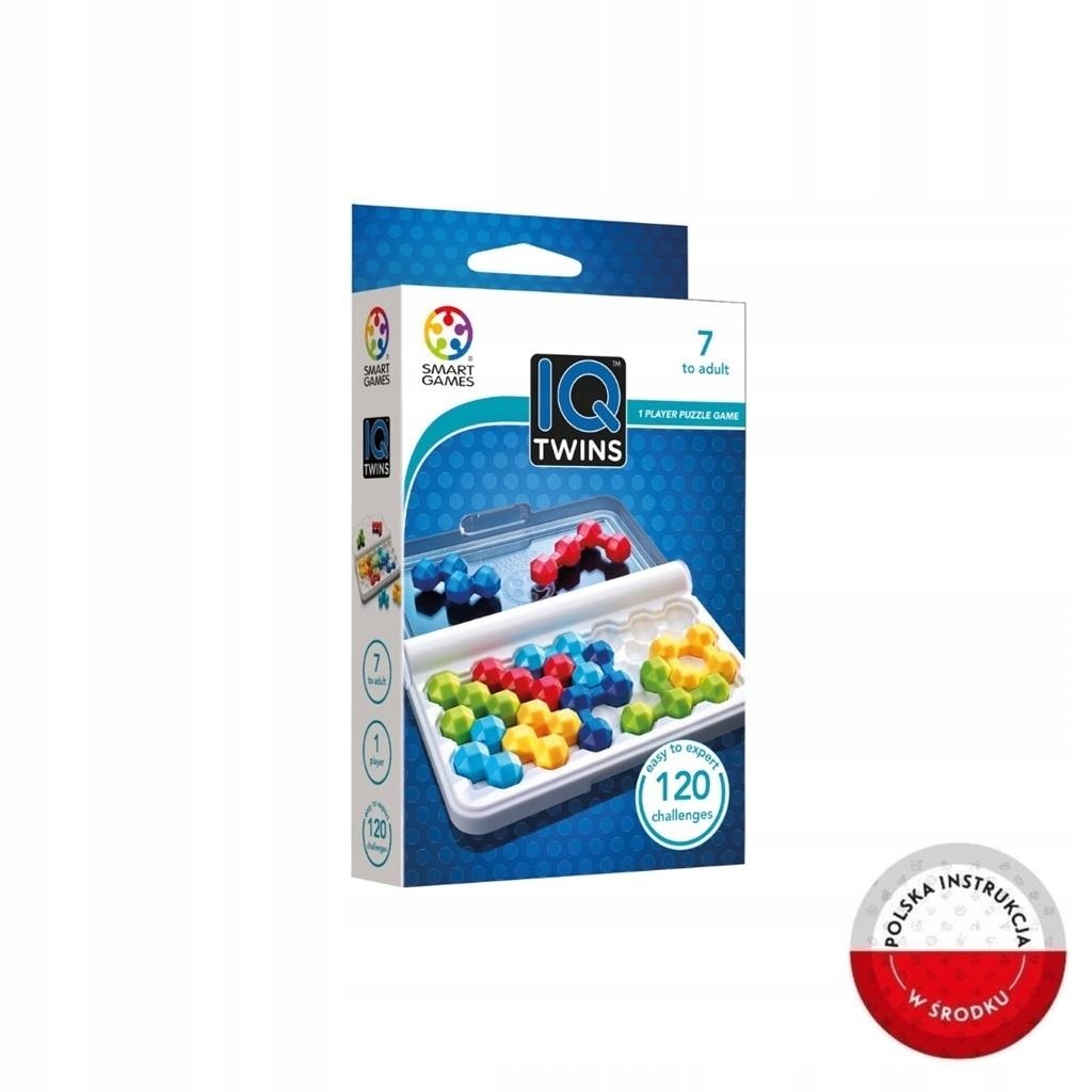 Rodzinna Gra Planszowa Dla Dziecka Sześć Lat Smart Games Iq Twins Ang Iuvi
