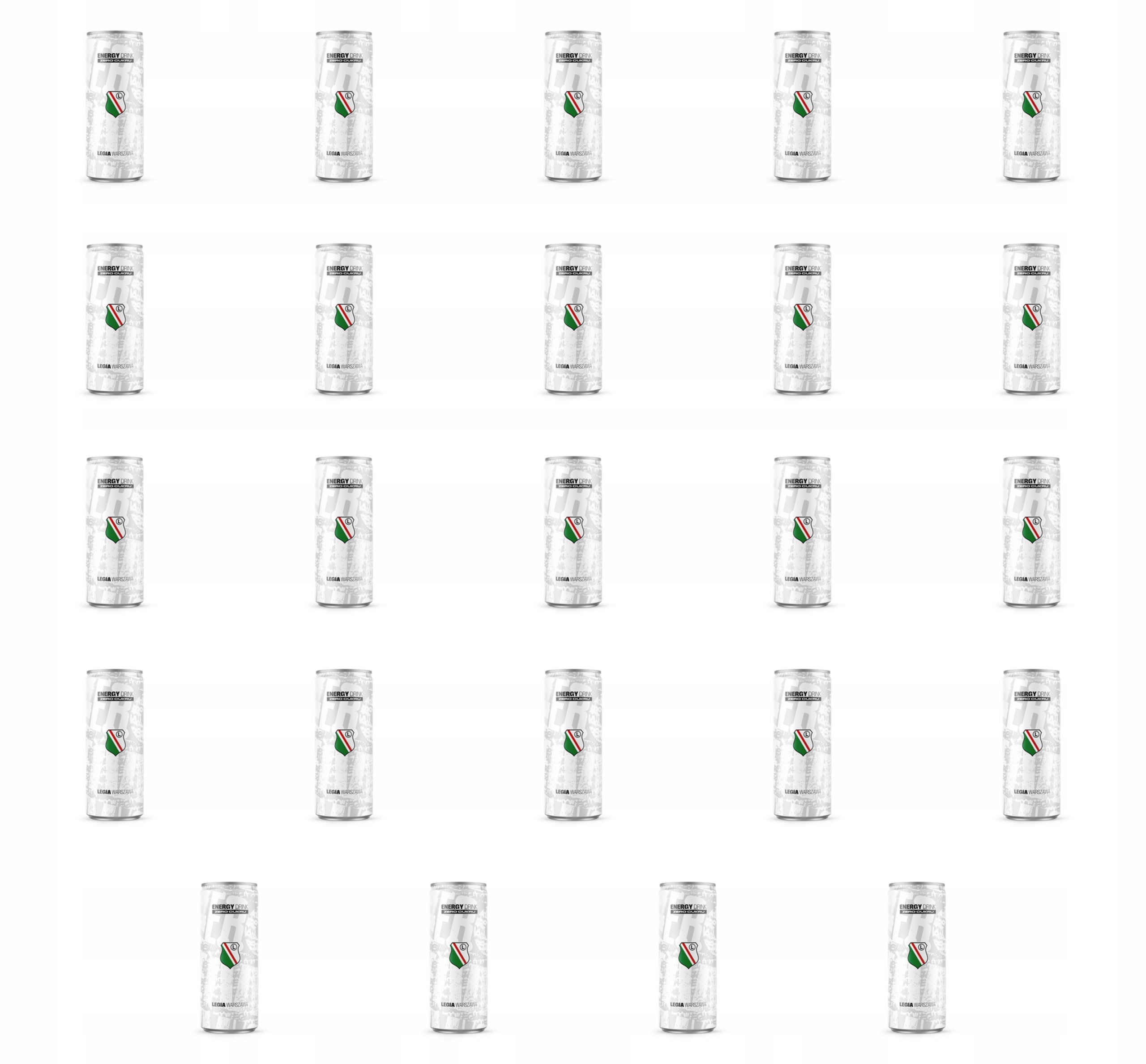 Legia Varšava Energy Drink Zero Cukr 250 ml X24