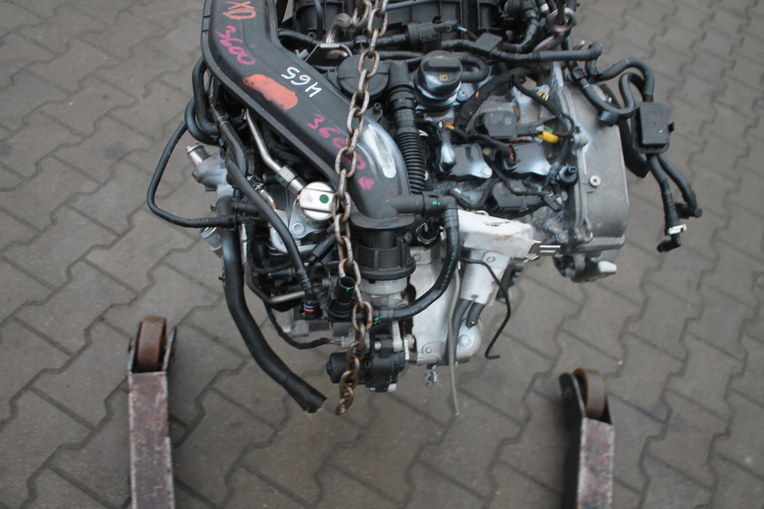 engine complete VW SKODA 1.5 TSI 16TYS KM DXD