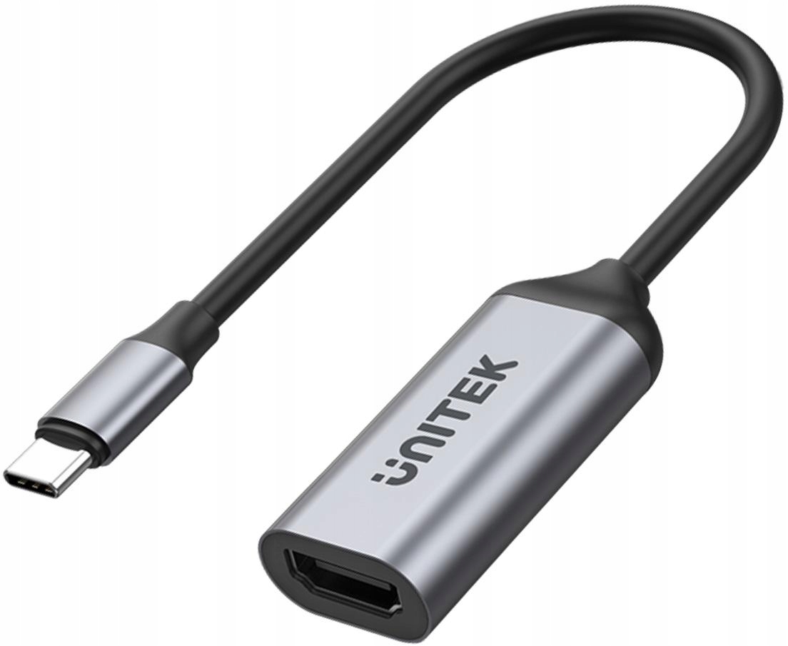 Unitek adapter przejściówka Usb-c na Hdmi 2.0, 4K 60Hz Hdcp 2.3 Plug&Play