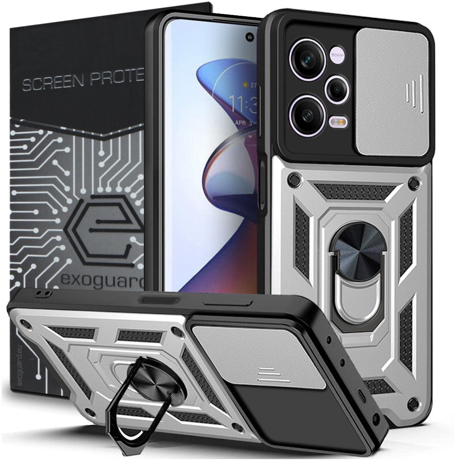 

Etui+szkło do Redmi Note 12 Pro Poco X5 Pro 5G