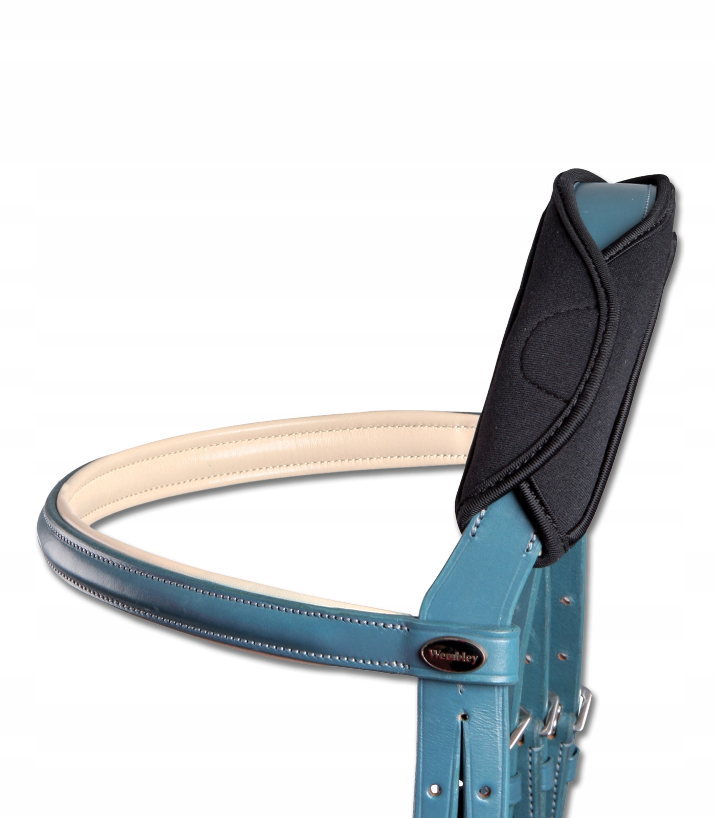 Żelowa podkładka na potylicę Waldhausen 26cm czarna