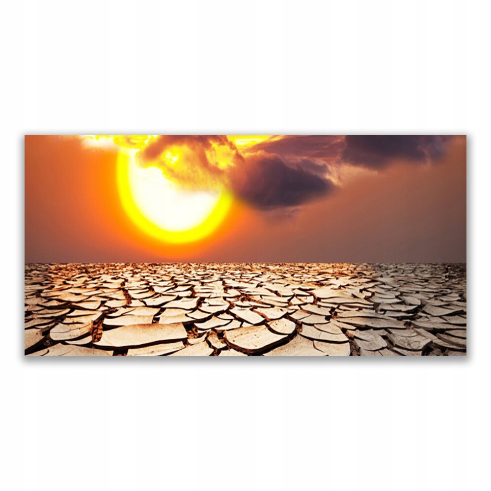 

Fotoobraz akryl 120x60 Słońce Pustynia Krajobraz