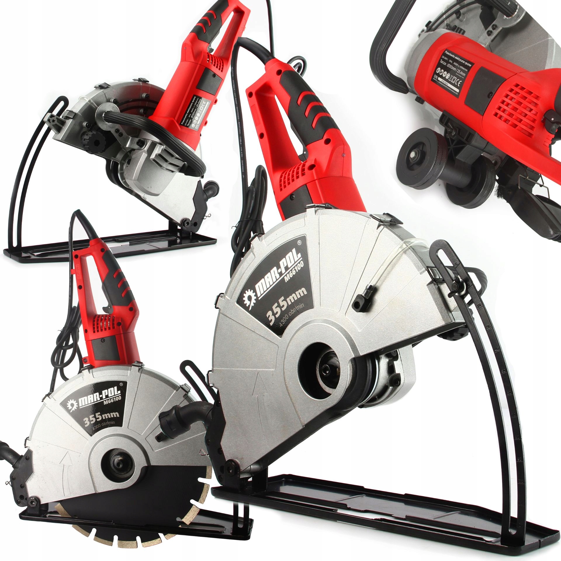 Przecinarka Elektryczna Piła Do Betonu Kostki 355