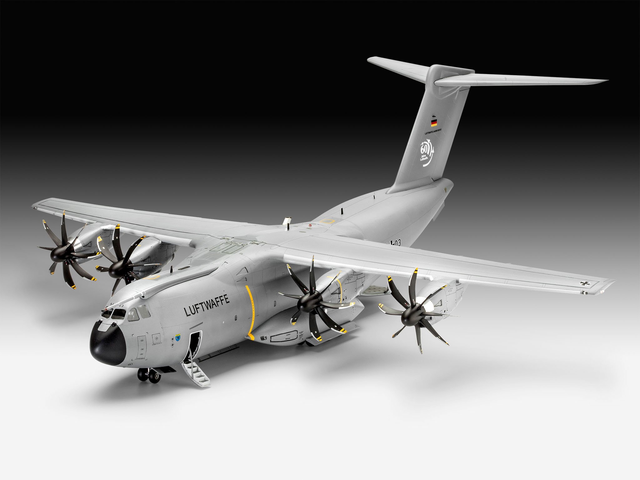 Revell REV-03929 Airbus A400M Atlas Model letadla 1:72, 64,4 cm