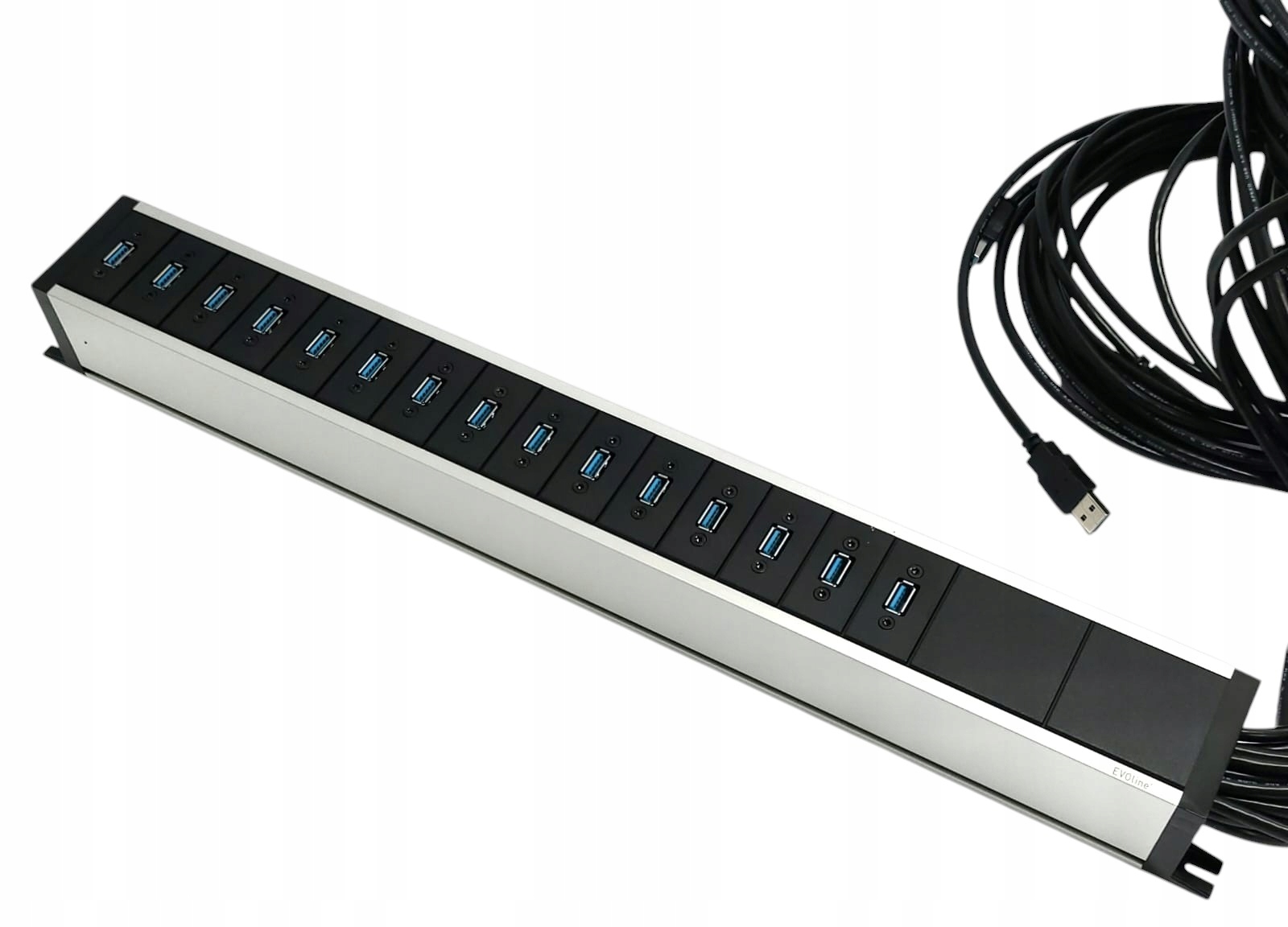 EVOline Moduł 15x Usb 3.0 Typ A Panel biurkowy 960 przełączeniowy listwa