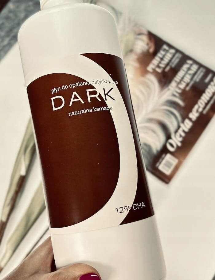 Płyn do opalania natryskowego Dark normalna karnac Linia Dark