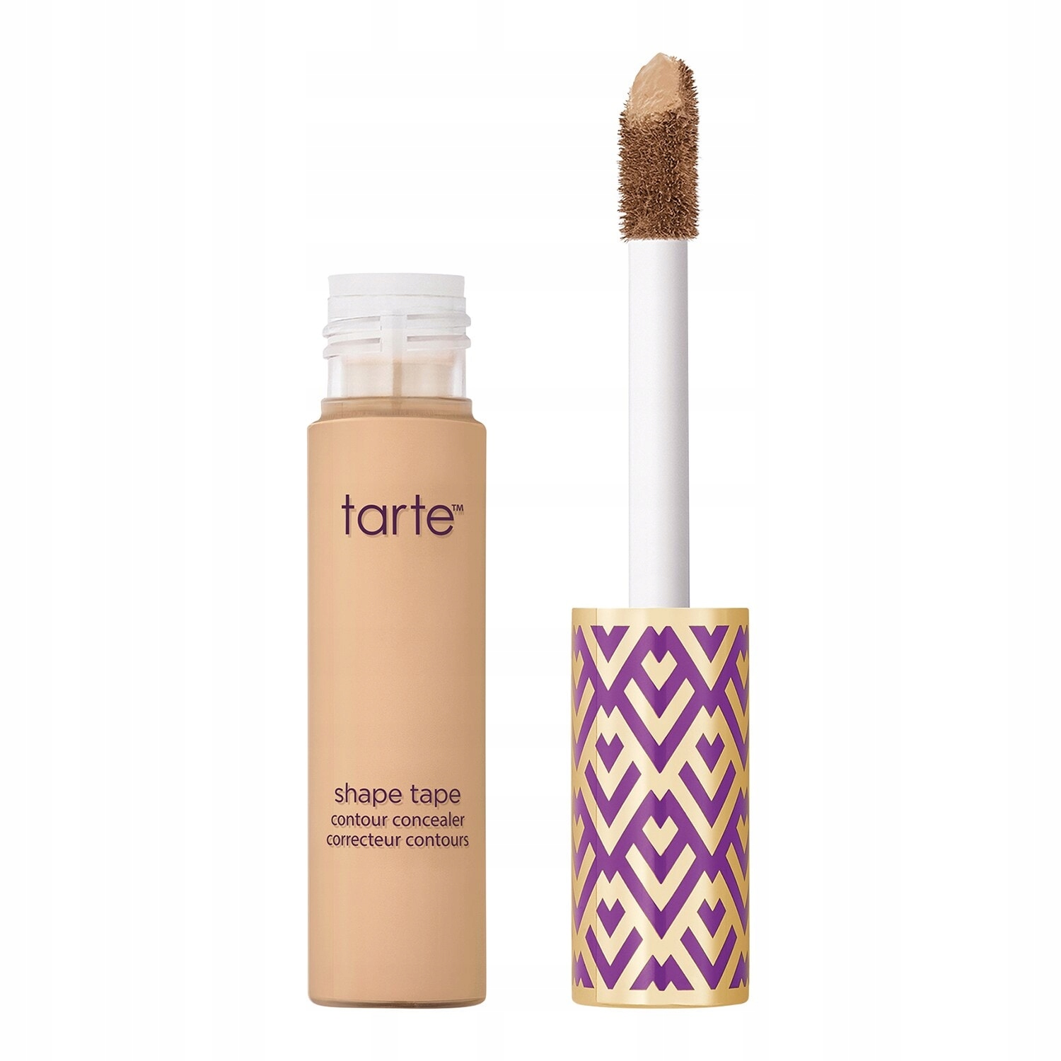 Korektor s aplikátorem Tarte Shape Tape barva 34S Medium Sand 10 ml