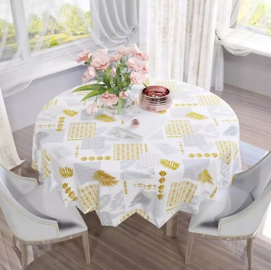 

Piume włoska cerata, obrus okrągła Ø 140cm