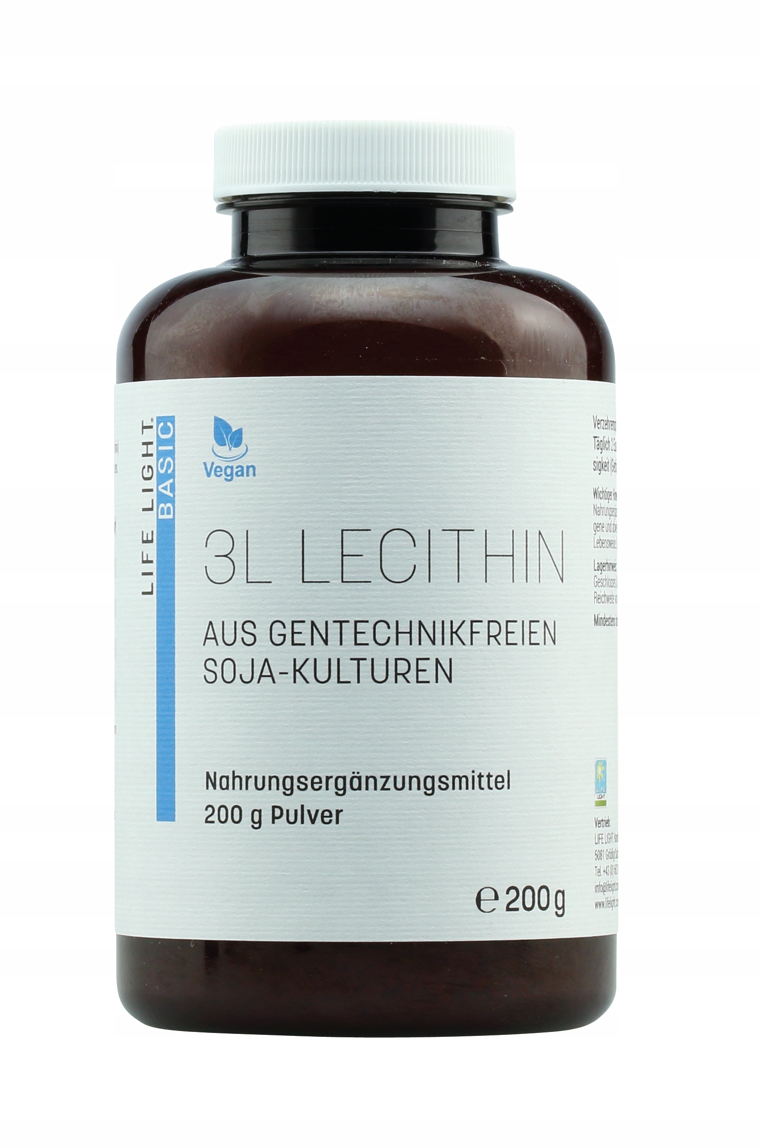 Лецитин 3L Lecithin Life Light Soya Powder 200 г