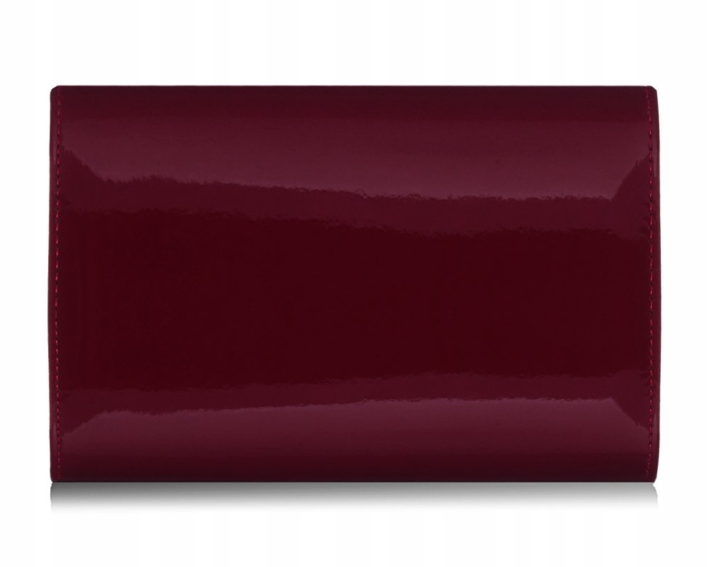 BORDOWA KOPERTÓWKA TOREBKA WIZYTOWA SOLOME M10 LAKIER Płeć kobieta