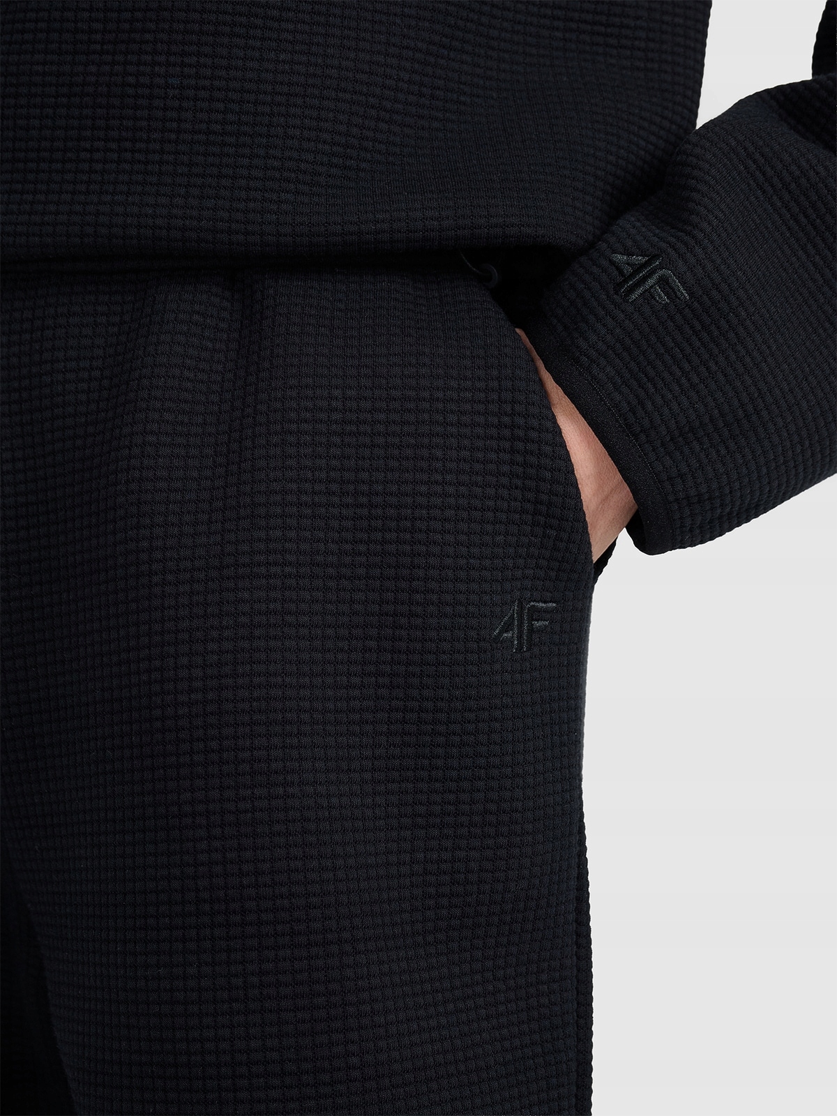 4F pletené kalhoty s vaflovou vazbou 4FWAW25TTROF1184