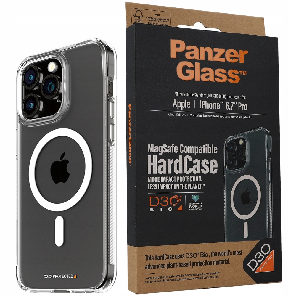 Pouzdro PanzerGlass pro iPhone 15 Pro Max, MagSafe