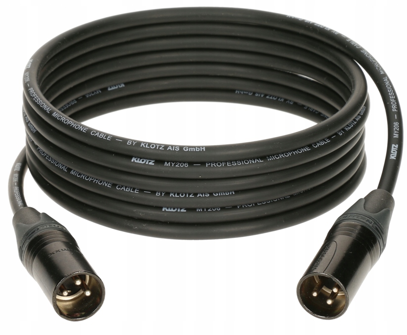 Kabel XLR - XLR Klotz M1MM1N 2 m