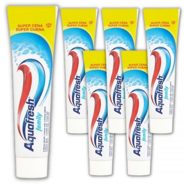 Pasta do zębów Aquafresh Family 100 ml x 6 sztuk