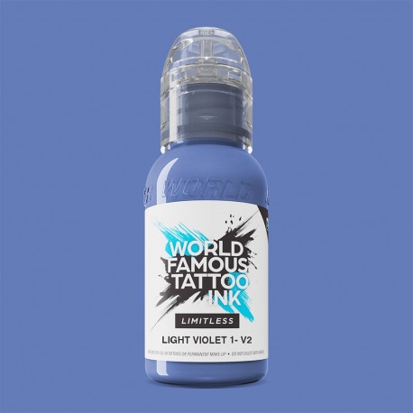 World Famous Tatoo Limitless Ink Light Violet 1V2 30 ML