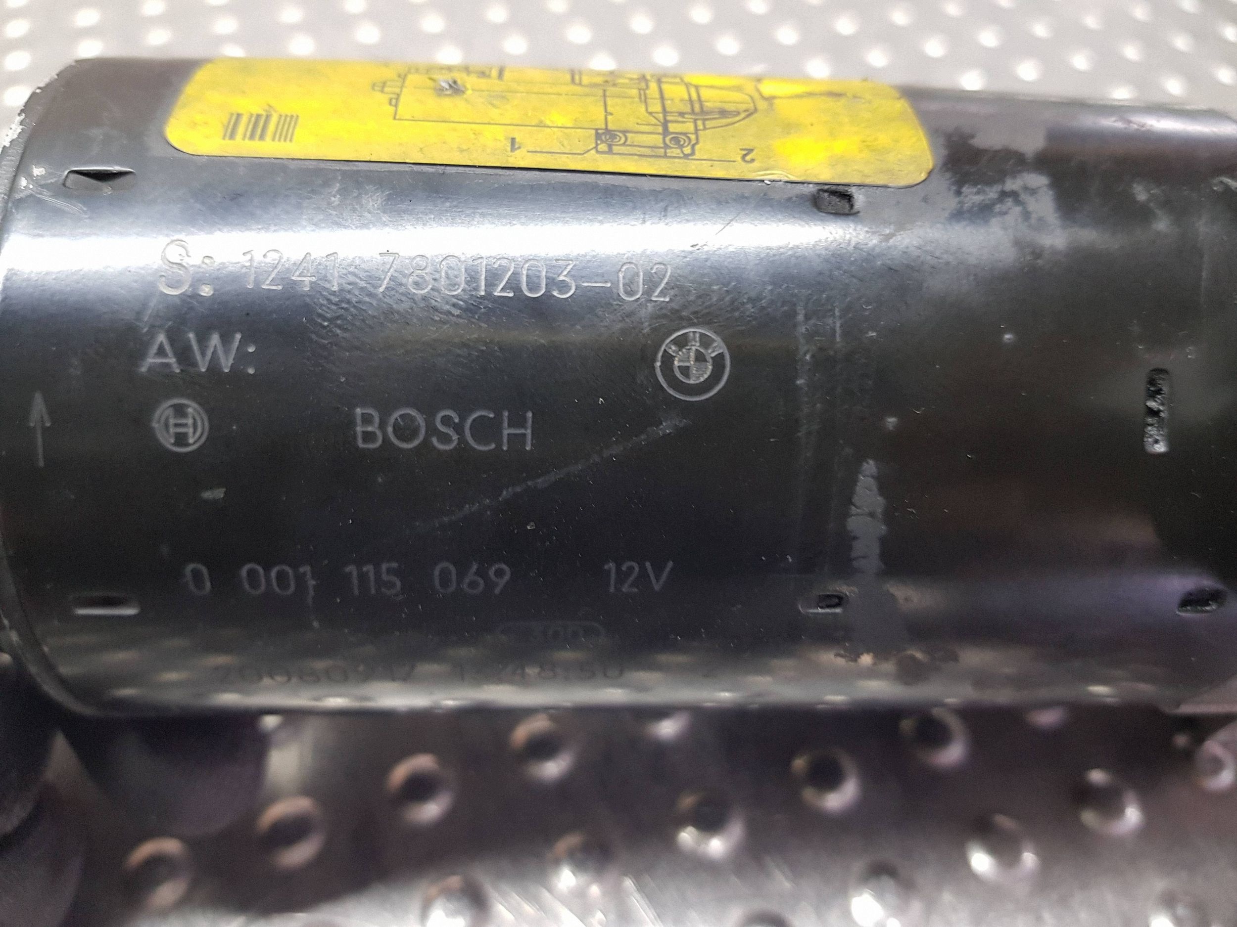 anlasser starter 7801203 BMW E87 E81 E82 E83 E84 E88 E90 E91 E92 E93 N47 2.0D