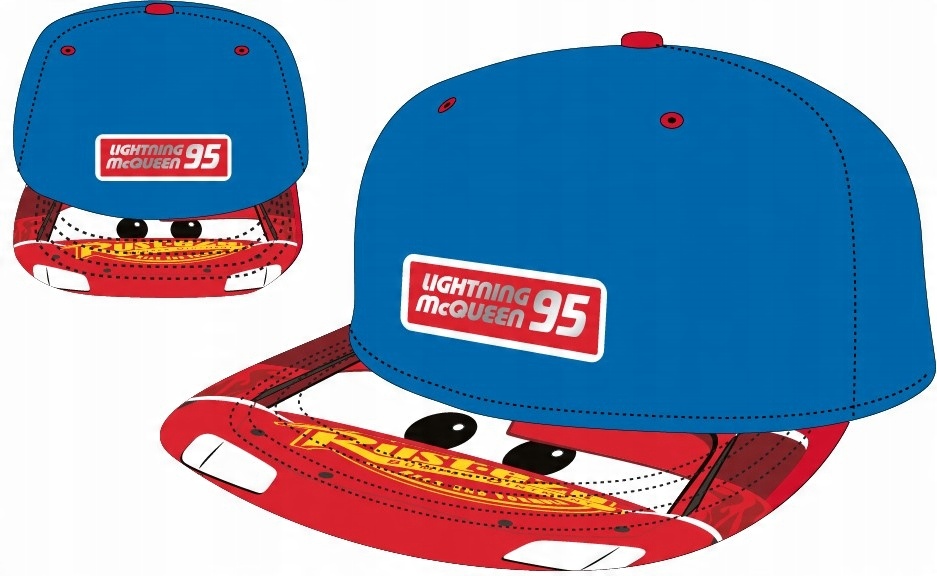 

Czapka z Daszkiem Auta/Cars 52 Czerwona/Niebieska