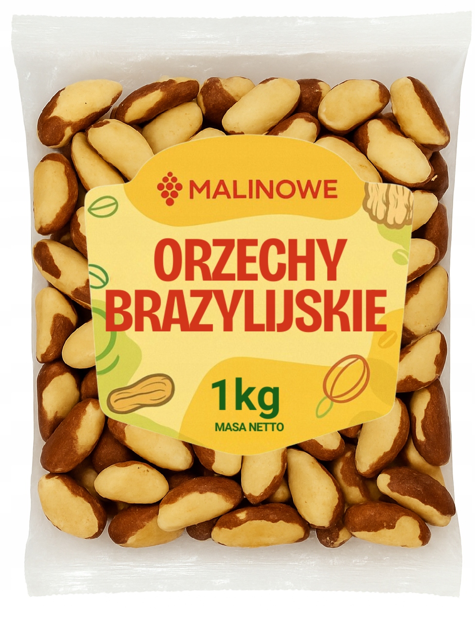 Brazilské Ořechy Celé 1 kg Vynikající Prémiová Kvalita