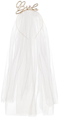 OPASKA bride PANNA MŁODA Z WELONEM biała