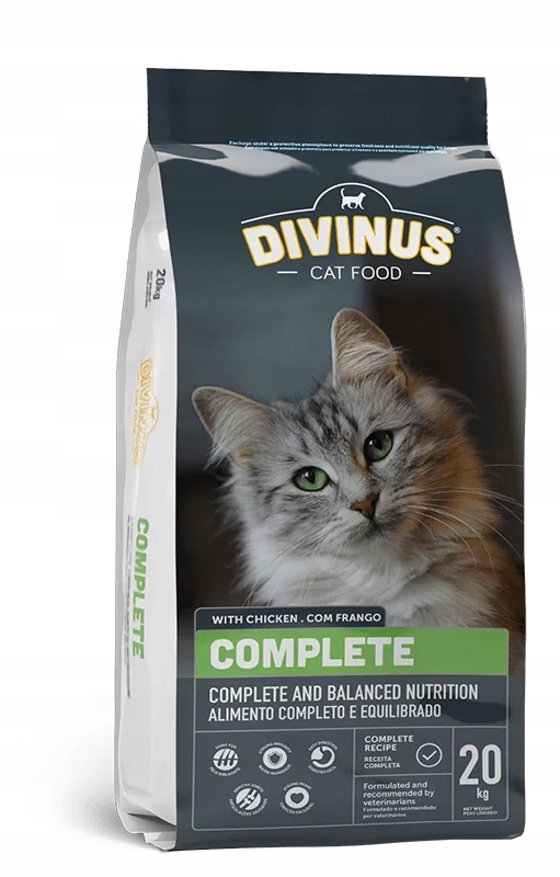 Divinus Cat Complete pro dospělé kočky 20 kg