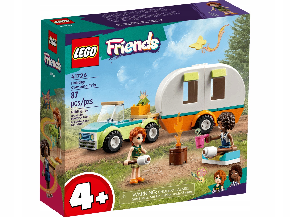 stavebnice Lego Friends 41726 Prázdninová výprava na kempování