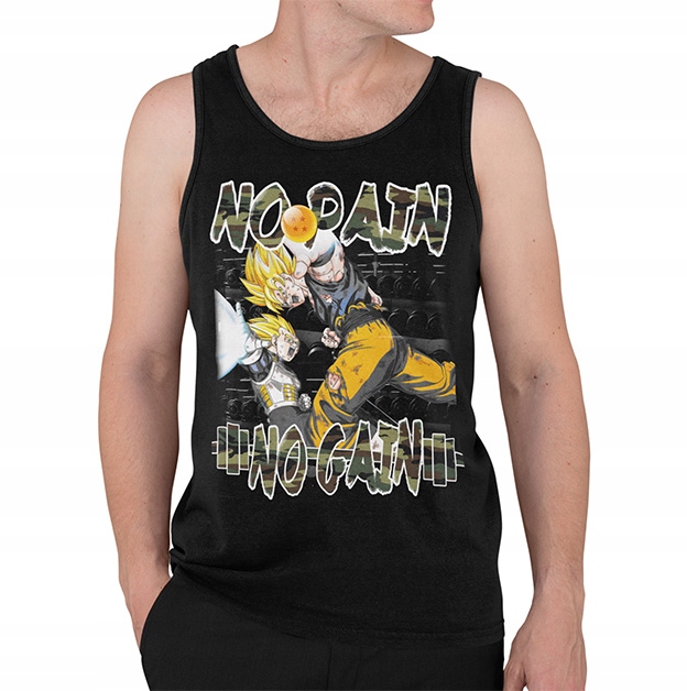 TANK TOP DRAGONBALL DBZ NO PAIN 2