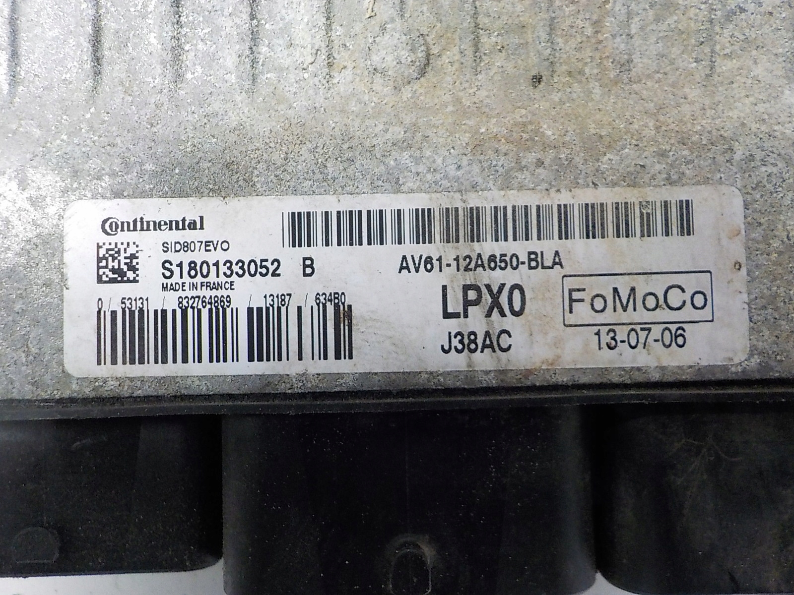 FORD Computer Bedienteil S180133052B AV61-12A650-BLA LPX0