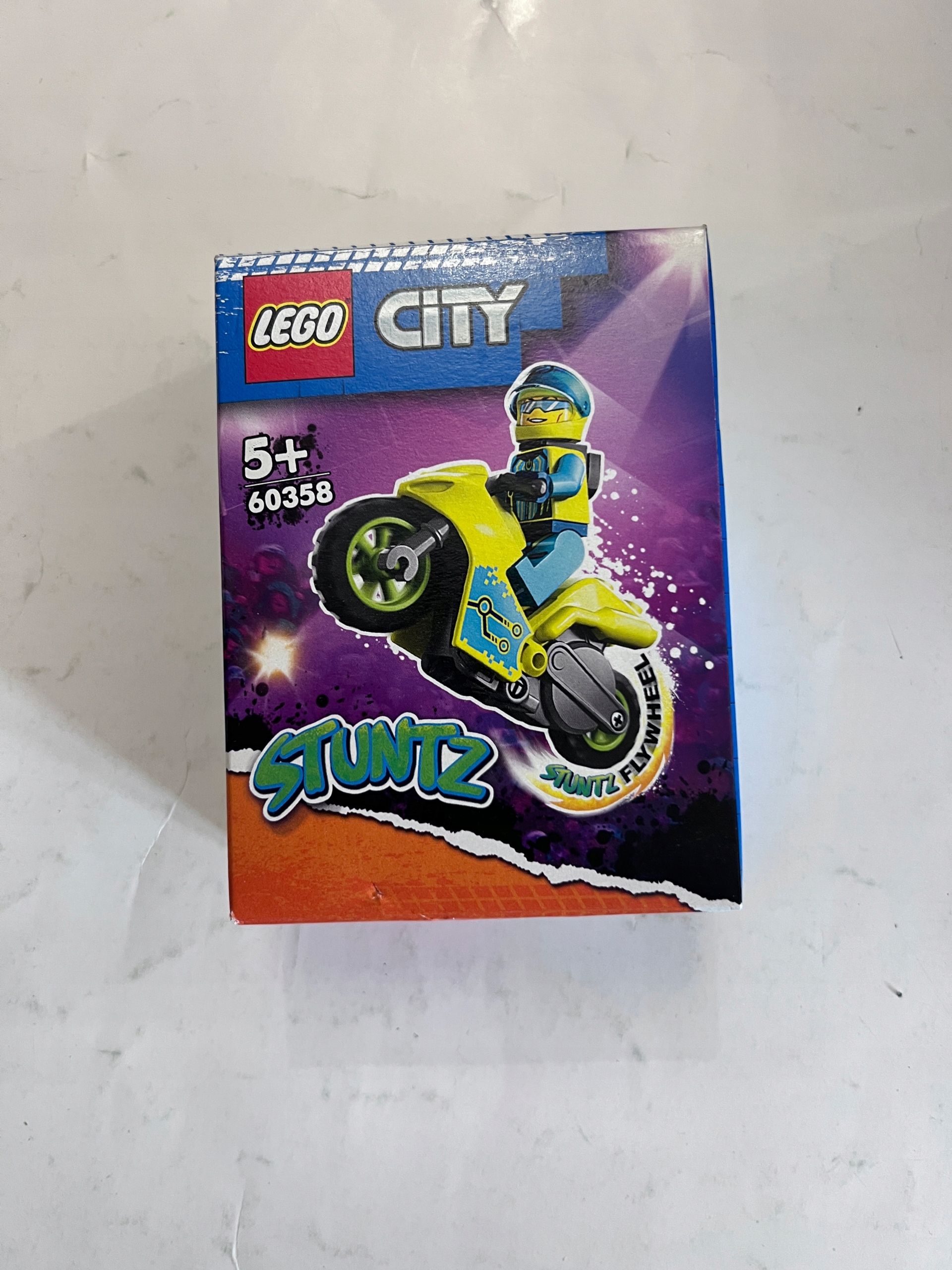 Lego 60358 City Cybermotocykl kaskaderski