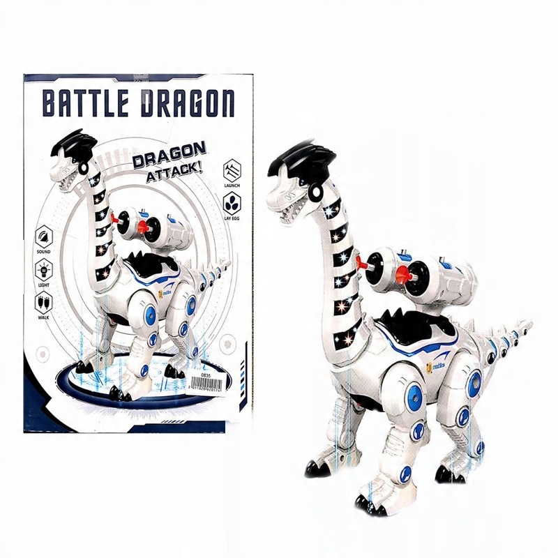 

Robot Chodzący Dinozaur Dragon Atack Strzałki