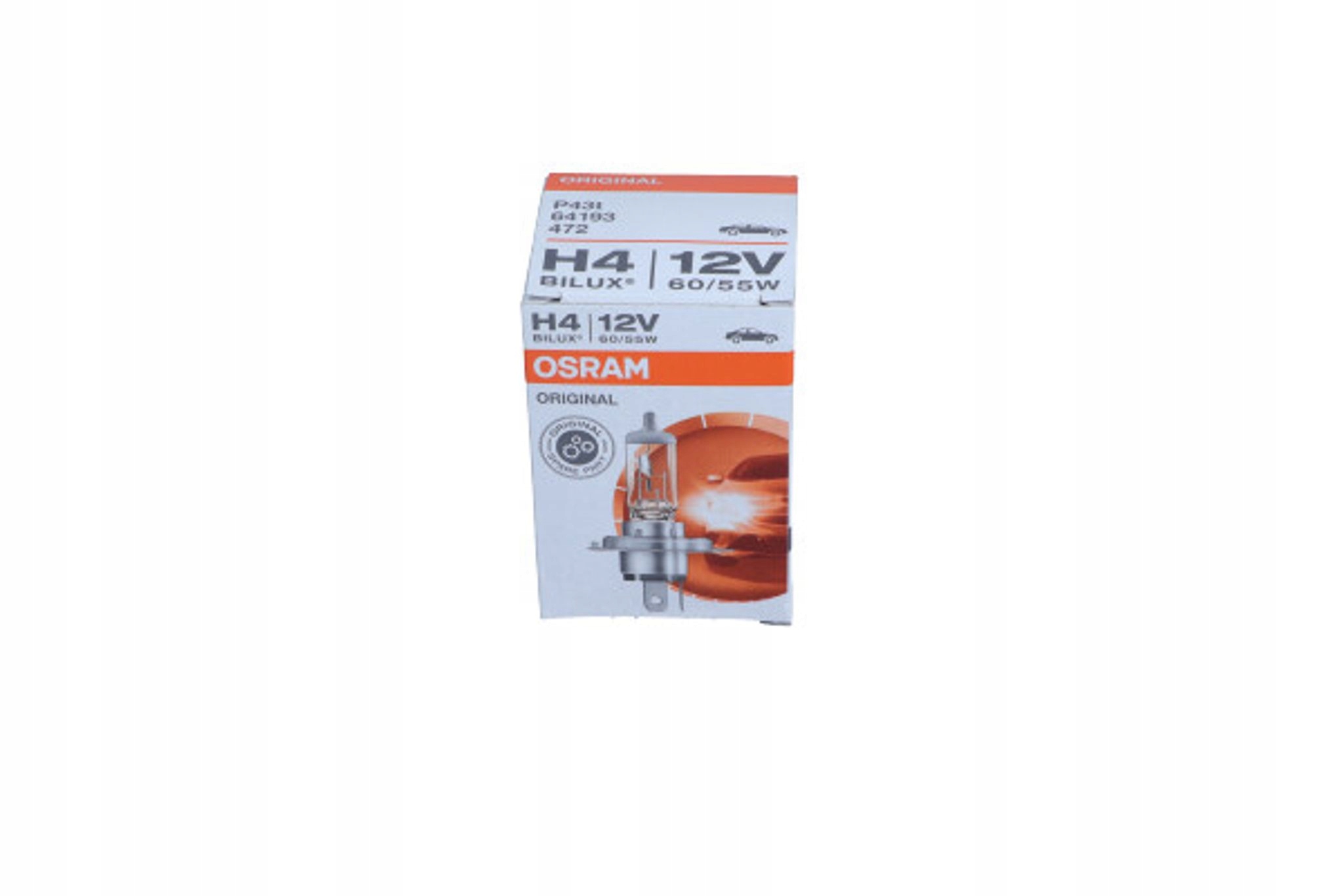 Żarówka 12V H4 60/55W P43T Osram 6419 64193 Osr Osram