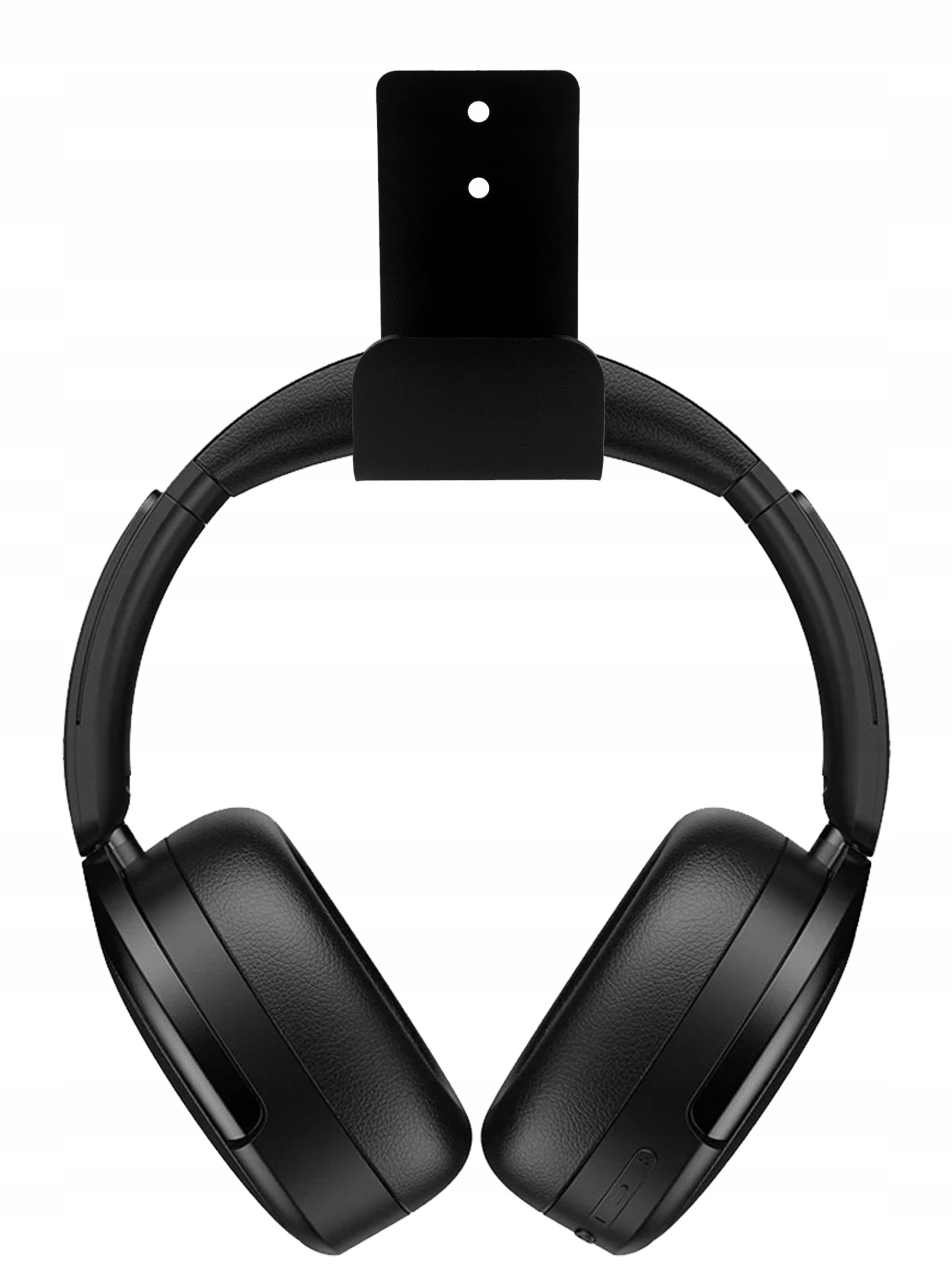 WIESZAK NA SŁUCHAWKI UCHWYT ŚCIENNY HACZYK GAMINGOWY METALOWY CZARNY Szerokość mebla 5 cm